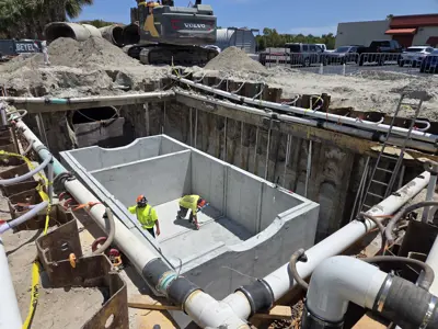 Roosevelt Baffle Box construction
