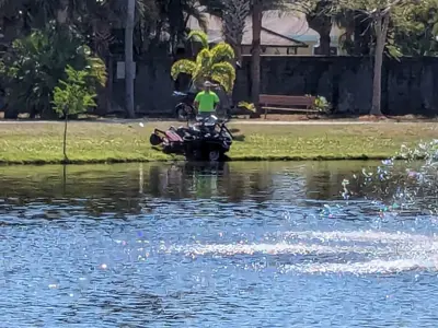Mow Catino Park pond